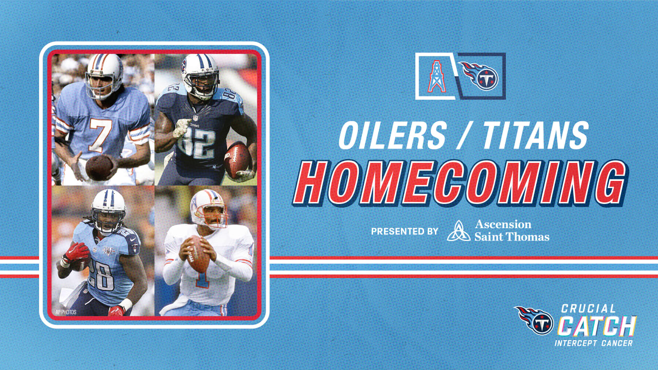 Over 130 Former Players Scheduled to be in Nashville This Weekend for Oilers /Titans Homecoming