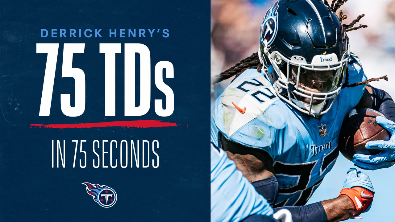 Derrick Henry's 75 Regular Season Touchdowns in 75 Seconds