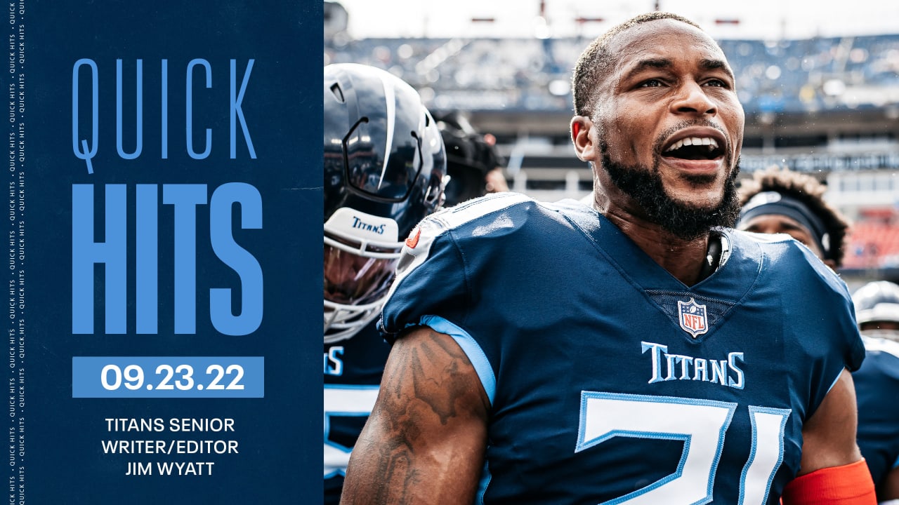 Quick Hits on the Titans From Friday of Raiders Week