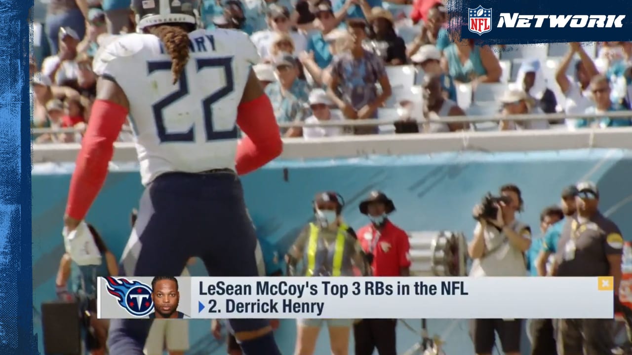 LeSean McCoy's Top Three Running Backs in NFL