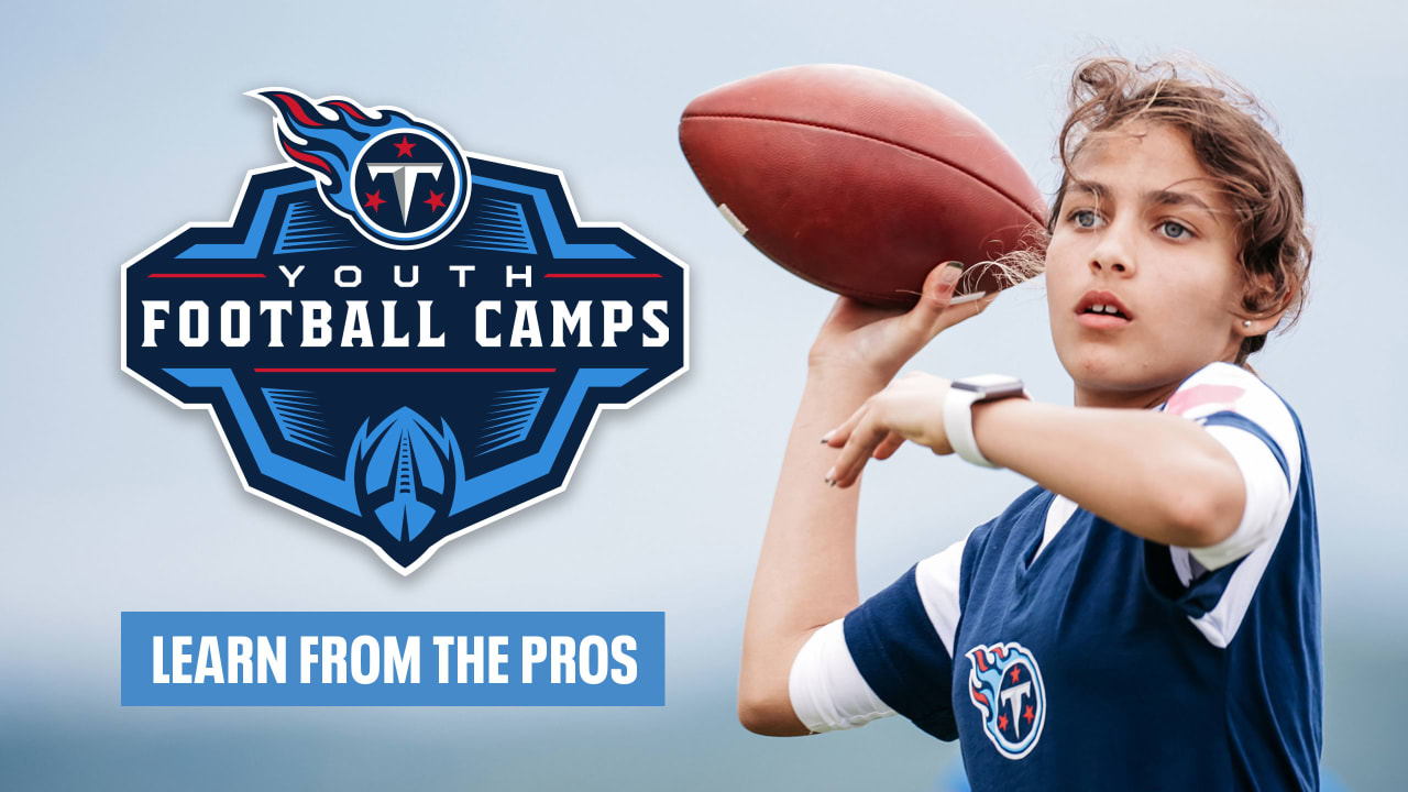 Youth and High School Football Camps featuring NFL players and coaches