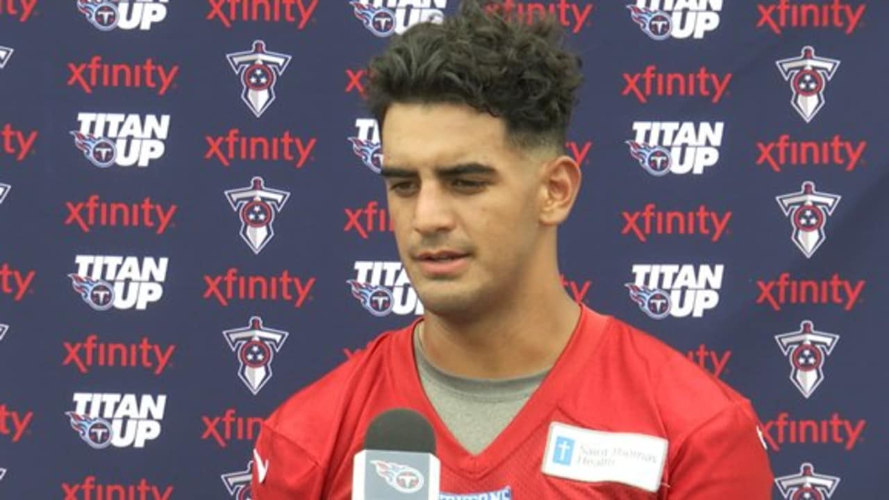 Marcus Mariota on His Plans Before Training Camp