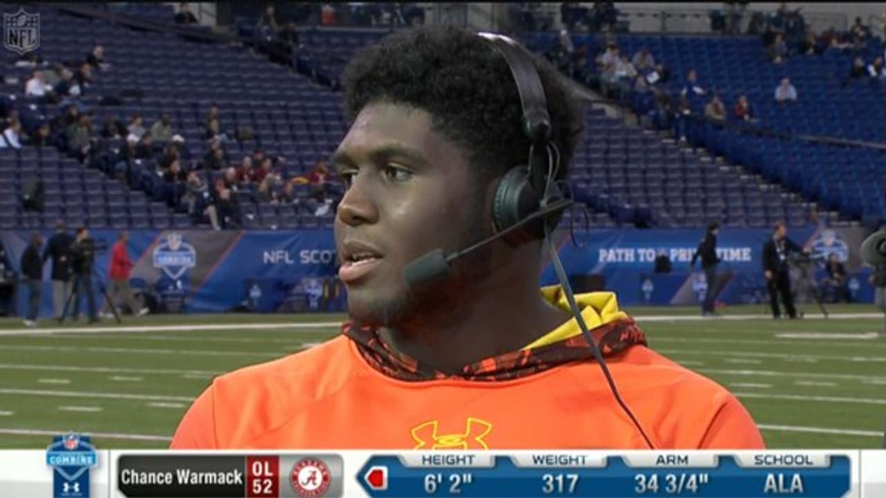 Chance Warmack Learns his 40 Time