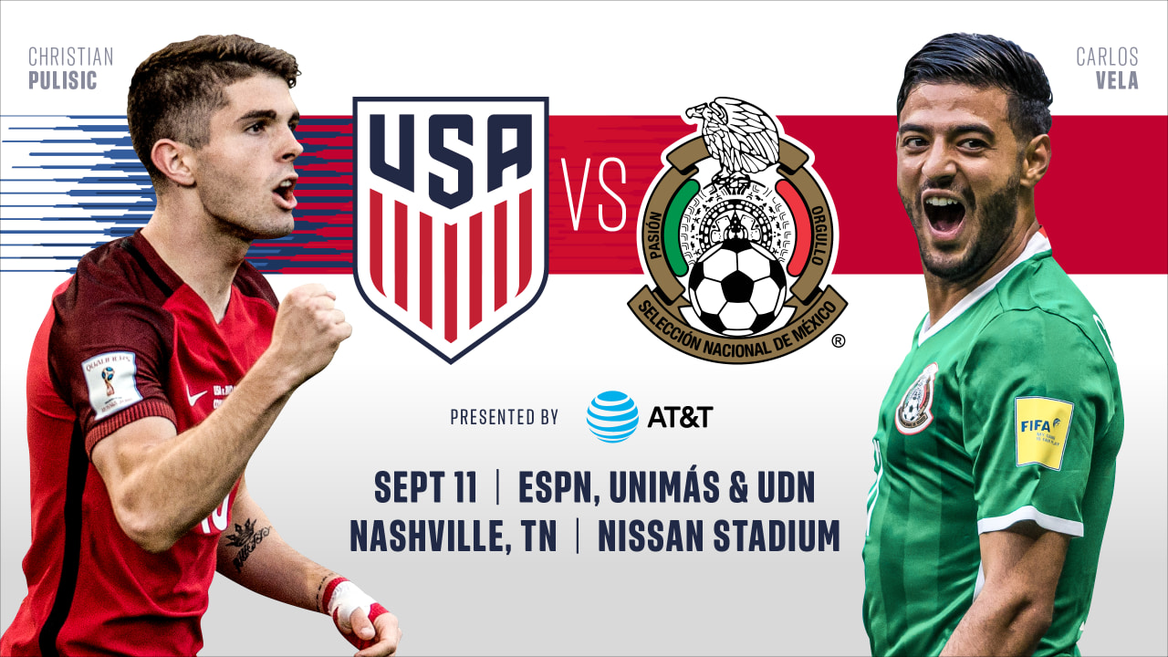 2018 Nissan Stadium USA vs Mexico Soccer