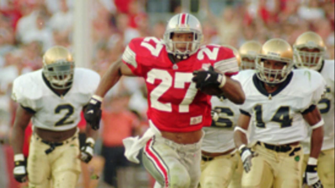 Eddie George discusses being named to the College Football Hall of