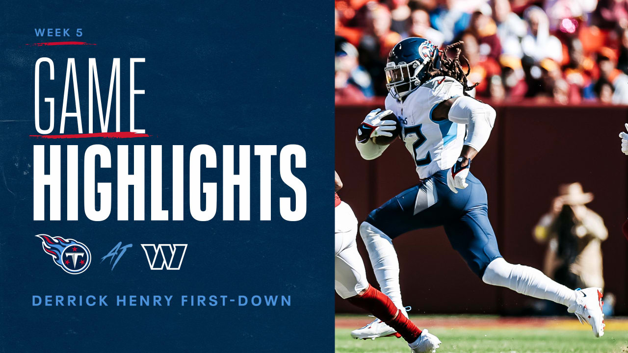 NFL 2022 Week 5: Washington Commanders vs Tennessee Titans 4th Quarter -  Hogs Haven