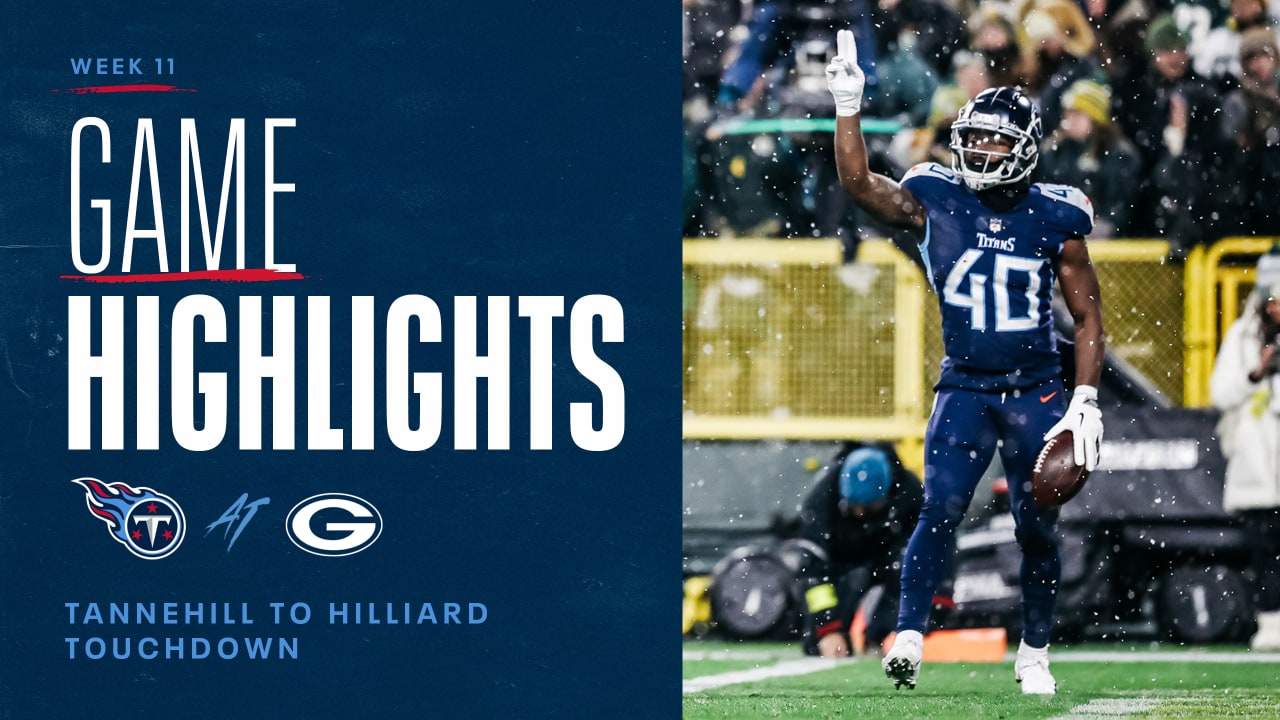 Tennessee Titans place Dontrell Hilliard on IR, activate Lonnie