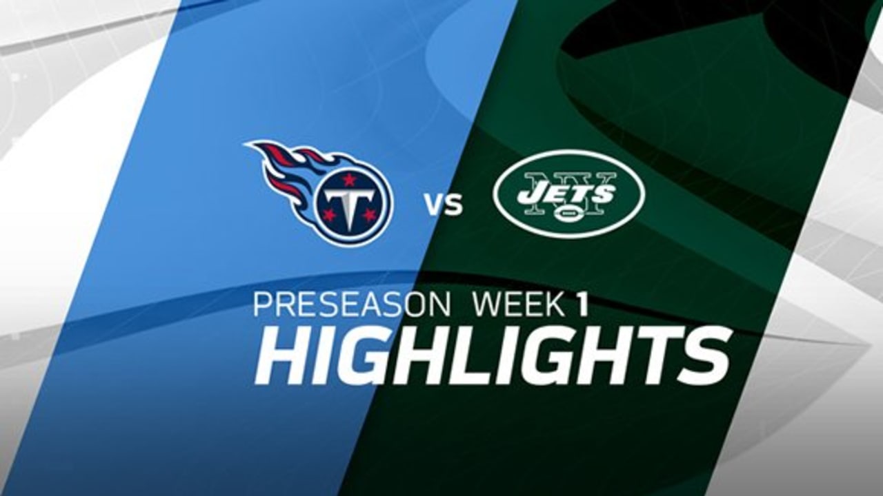 Jets vs. Giants Preseason Week 1 Highlights