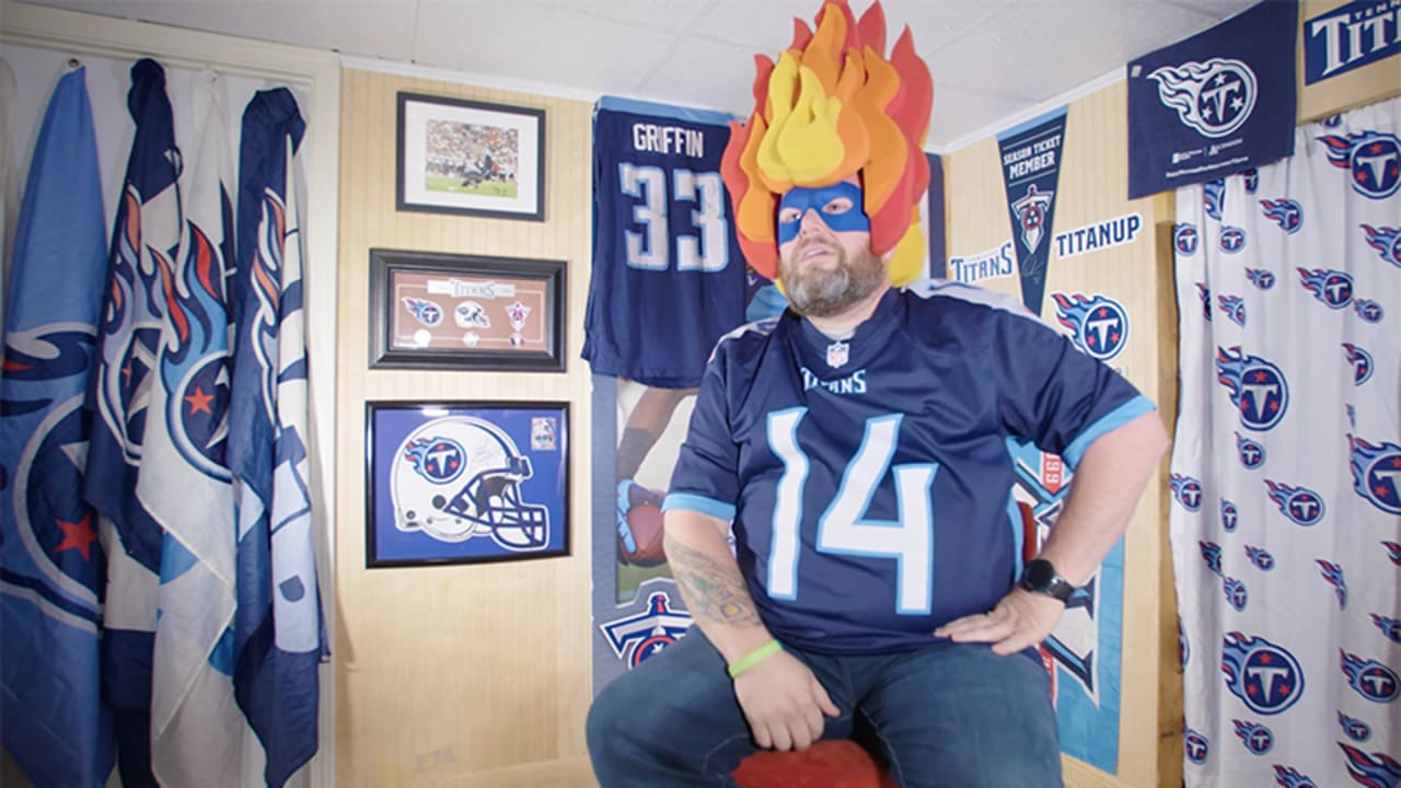 Meet Titans Super Fan 'Titanos'