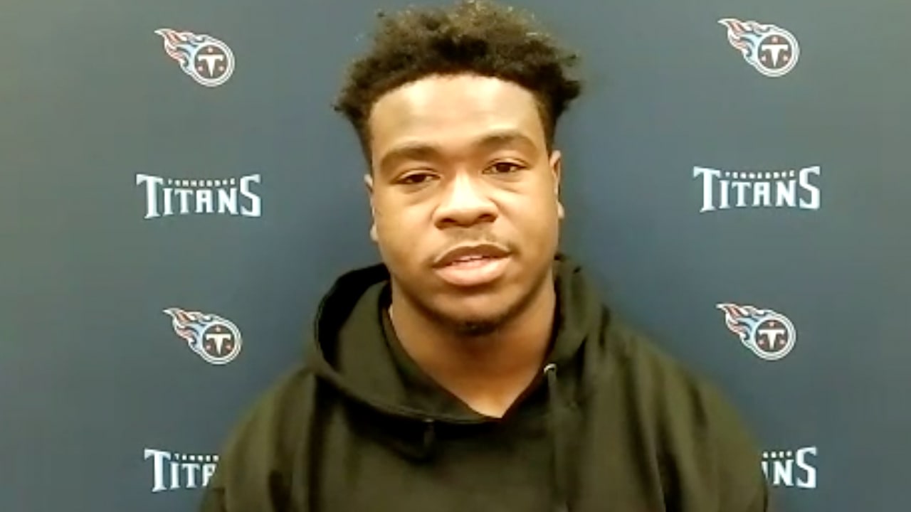 Titans LB Jayon Brown Press Conference