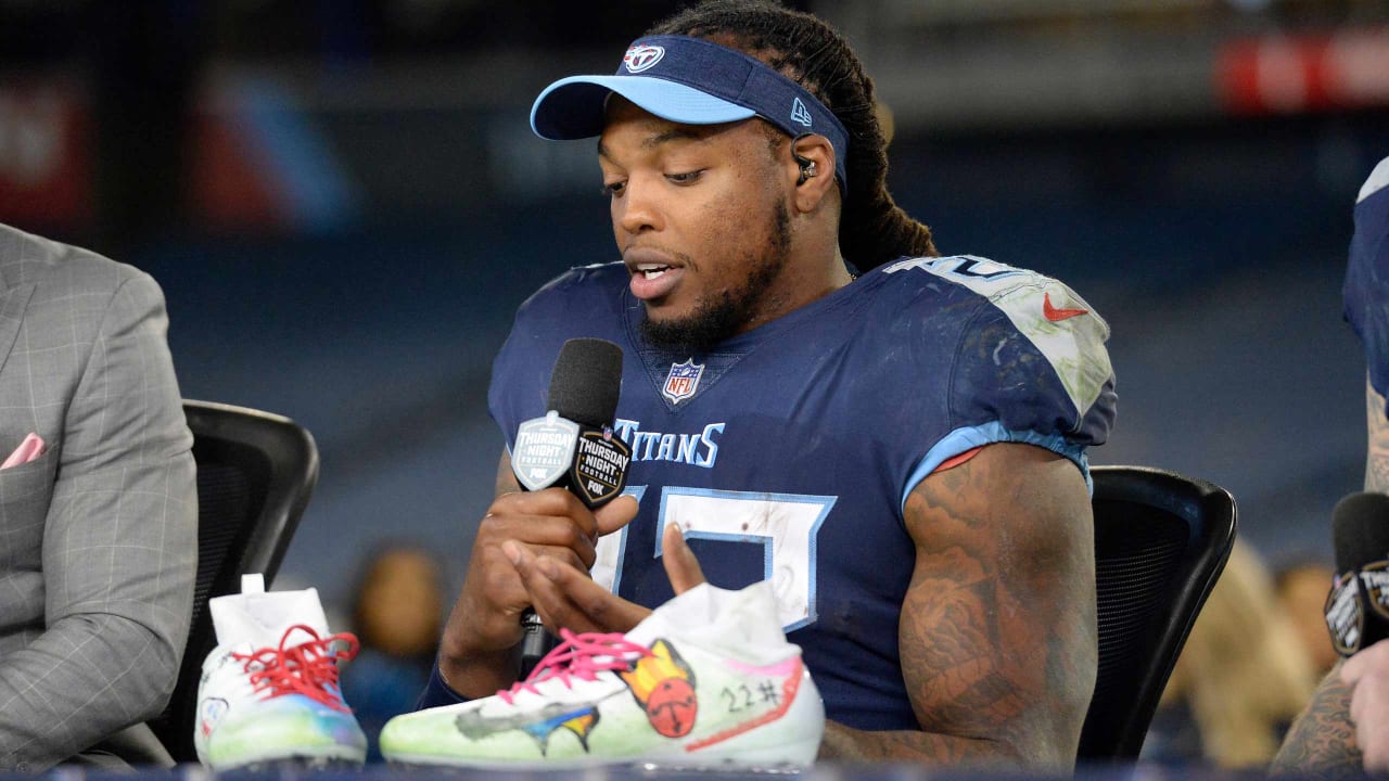 Special Cleats Winning Bid The Story Behind Titans Rb