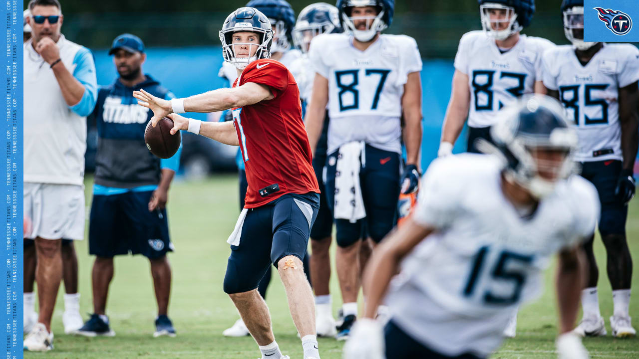 Tennessee Titans Ryan Tannehill DOMINATES Practice, Multiple