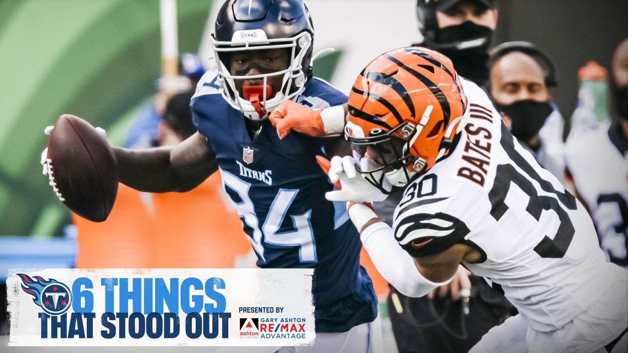 Six Things That Stood Out for the Titans in Sunday’s Loss