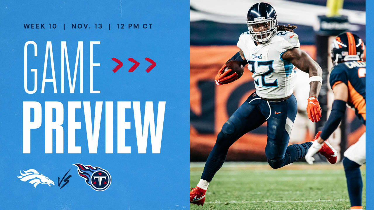 Game Preview: Titans Return Home to Host Broncos