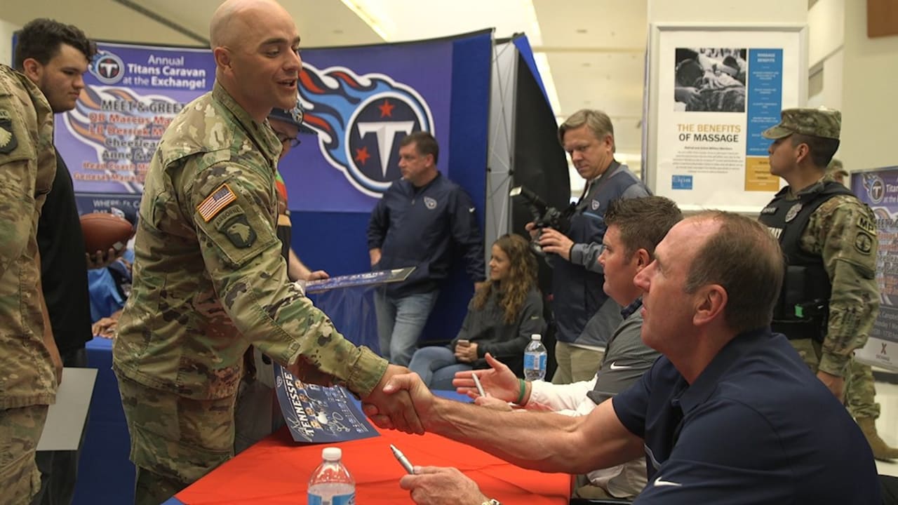 Dyson helps Titans celebrate anniversary season on Caravan