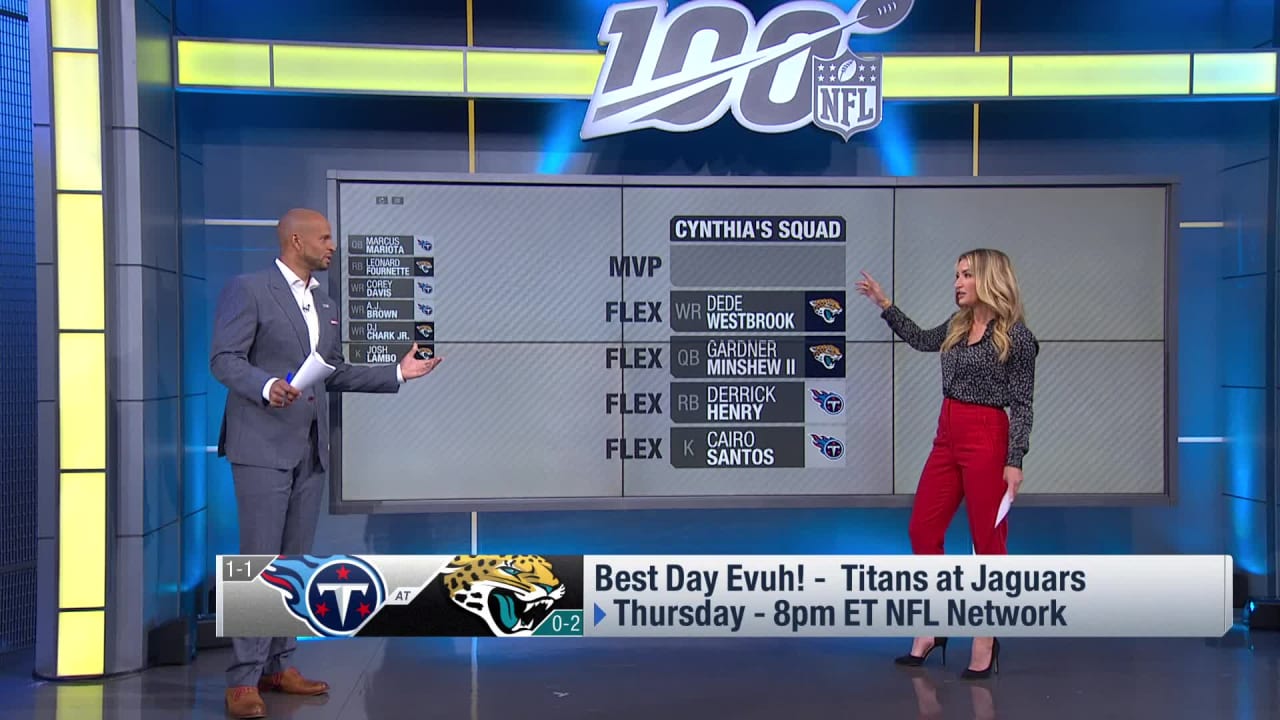 NFL Network's Cynthia Frelund's most confident picks for Week 1