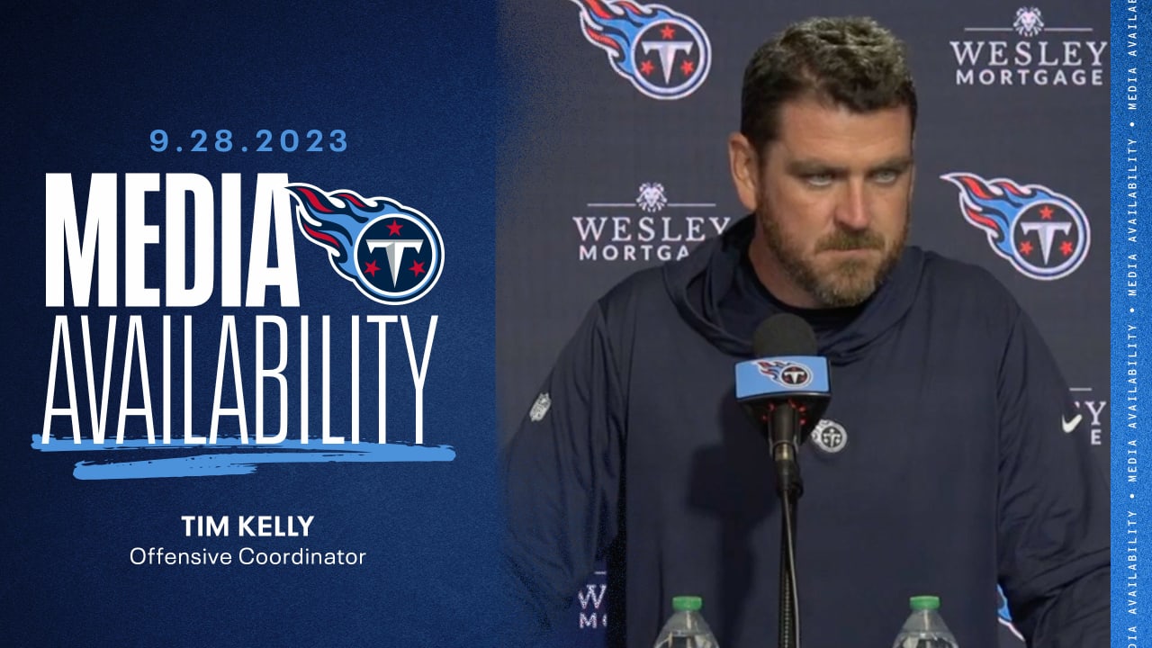 Tim Kelly: Tennessee Titans offensive coordinator in photos