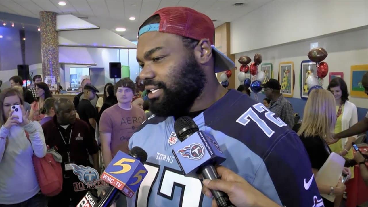 Tennessee Titans - Watch how Titans OT Michael Oher touched the lives of  several children battling cancer during his recent visit to St. Jude  Children's Research Hospital.