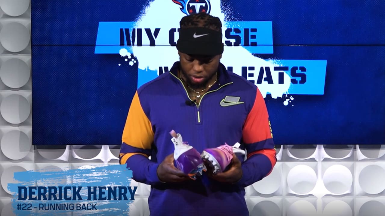 Creating Derrick Henry's Cleats, shoe, Derrick Henry