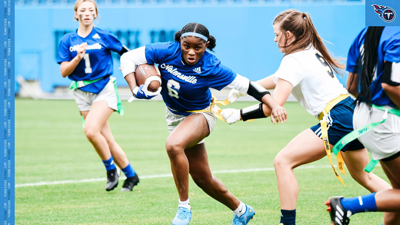 Tennessee Titans Metro Nashville Public Schools Announce Girls Flag 