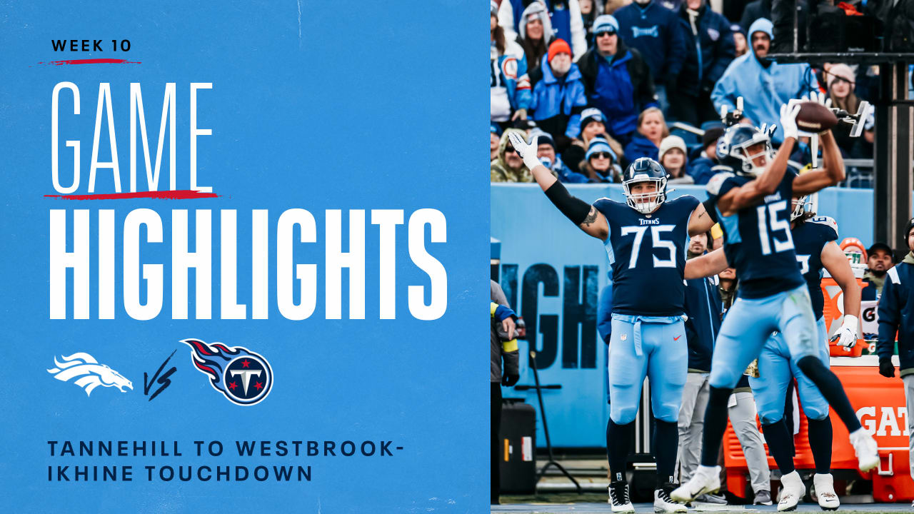 Bengals vs. Titans  NFL Week 10 Game Highlights 