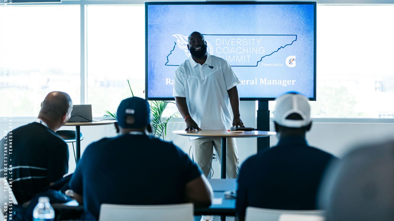 Tennessee Titans Diversity Coaching Summit fueled by Gatorade