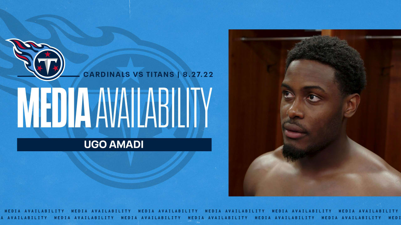 Nashville's Ugo Amadi Ready to Do His Part to Help Titans