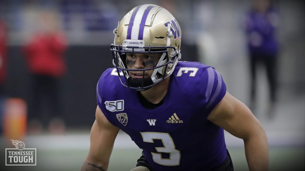 Titans Select Washington CB Elijah Molden in the Third Round of the NFL  Draft