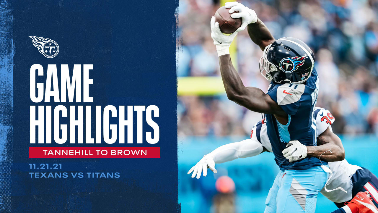 Tennessee Titans vs Houston Texans video highlights, game score