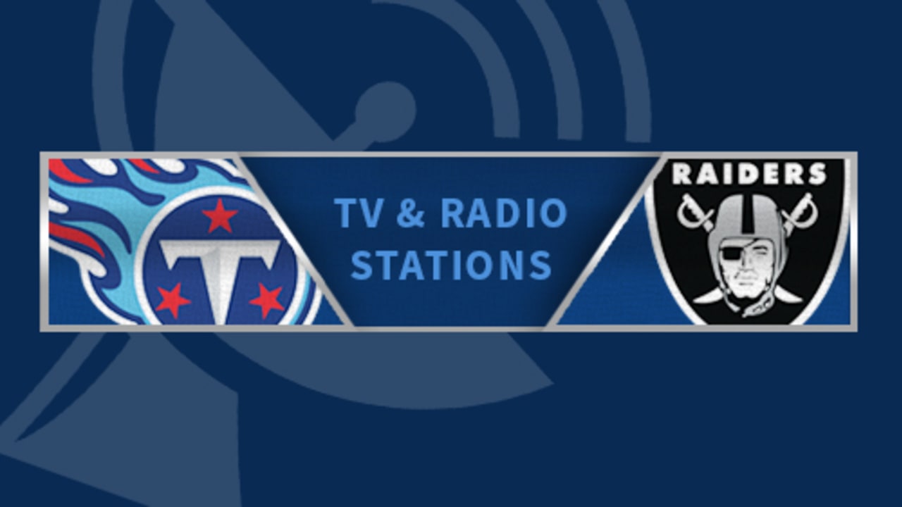 Titans-Raiders TV and Radio Information