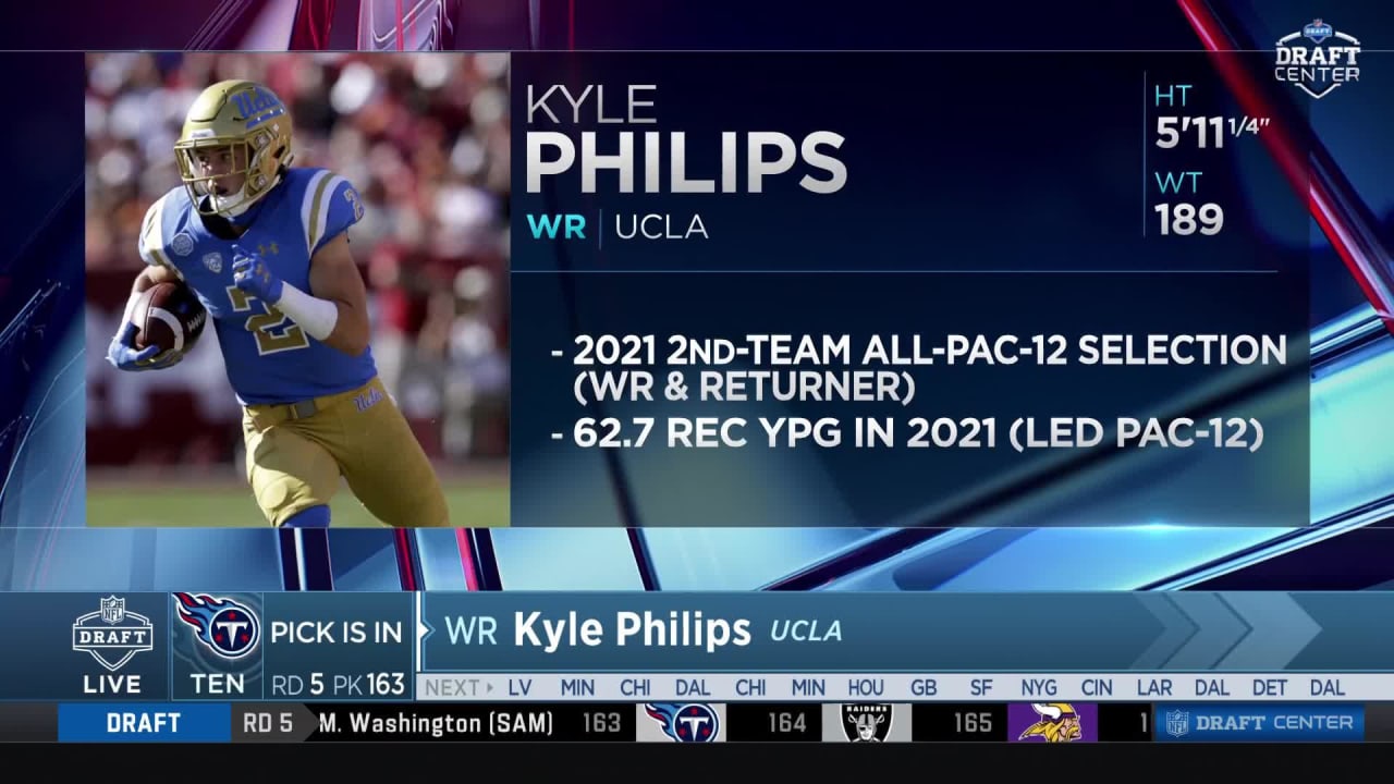 Meet the Tennessee Titans' 2022 NFL Draft pick: WR Kyle Philips
