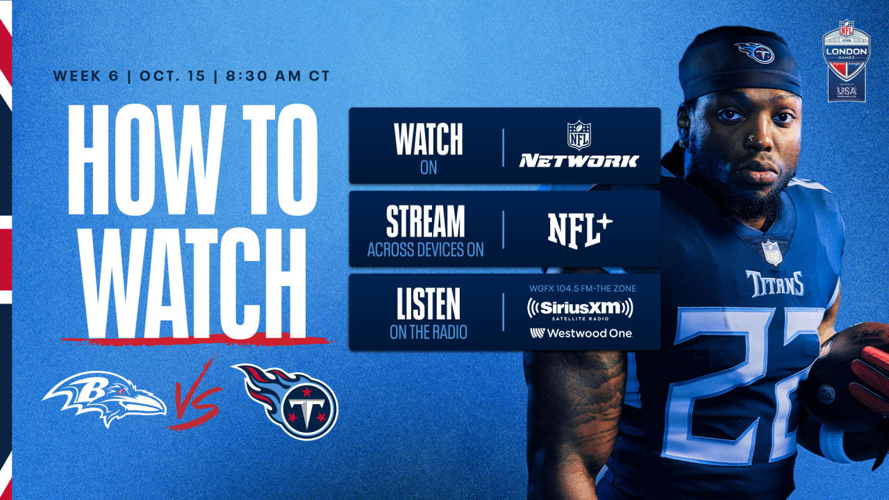 New York Giants vs. Tennessee Titans: How to Watch, Listen and