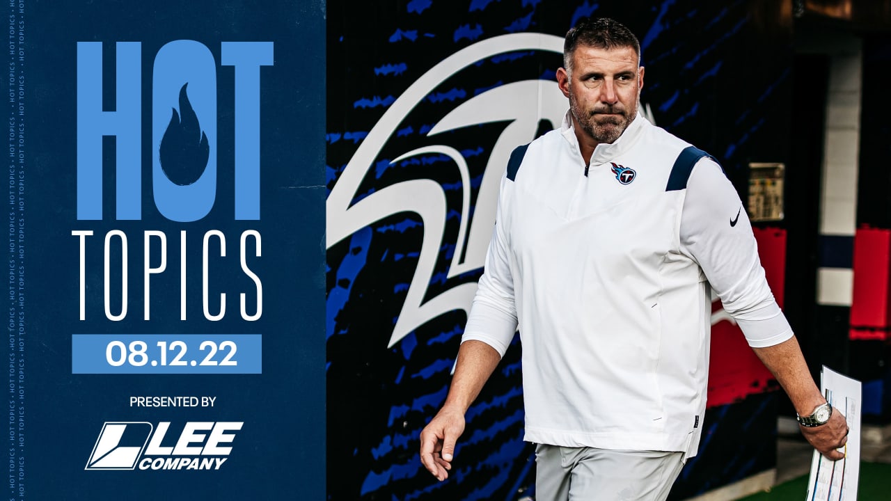 Hot Topics From Titans HC Mike Vrabel's Sunday Presser