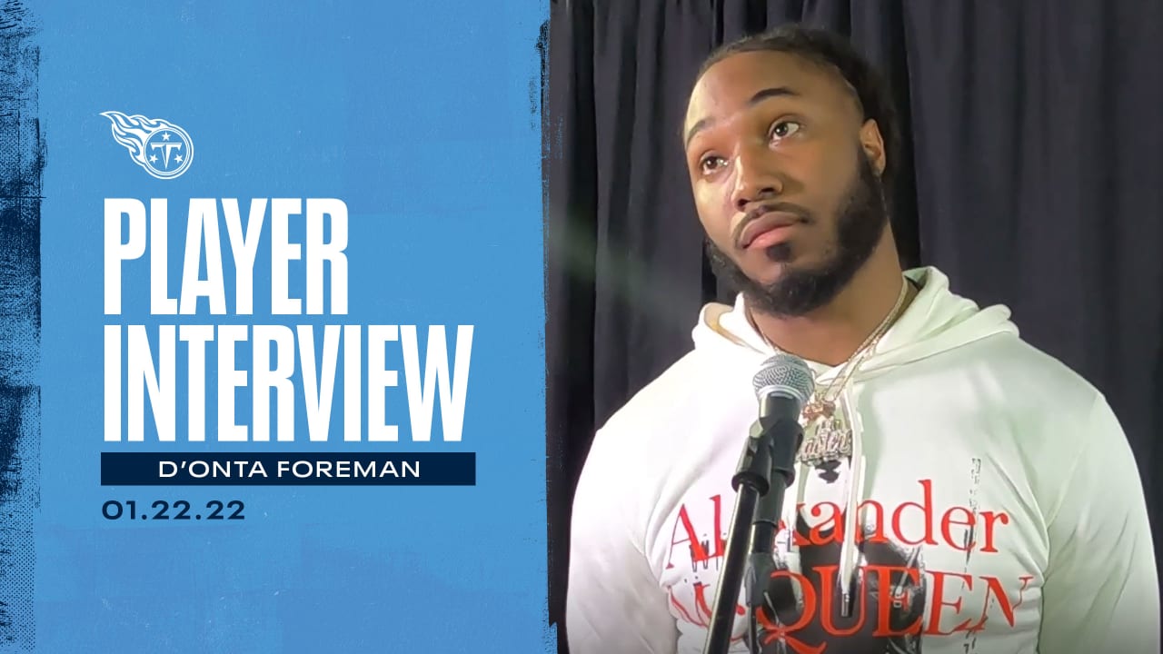 Still Thankful for All the Positives | D’Onta Foreman Player Interview