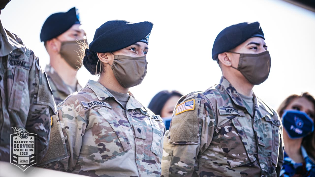 Steelers Salute to Service game honors military