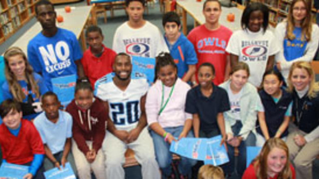 Verner Visits Bellevue Middle School