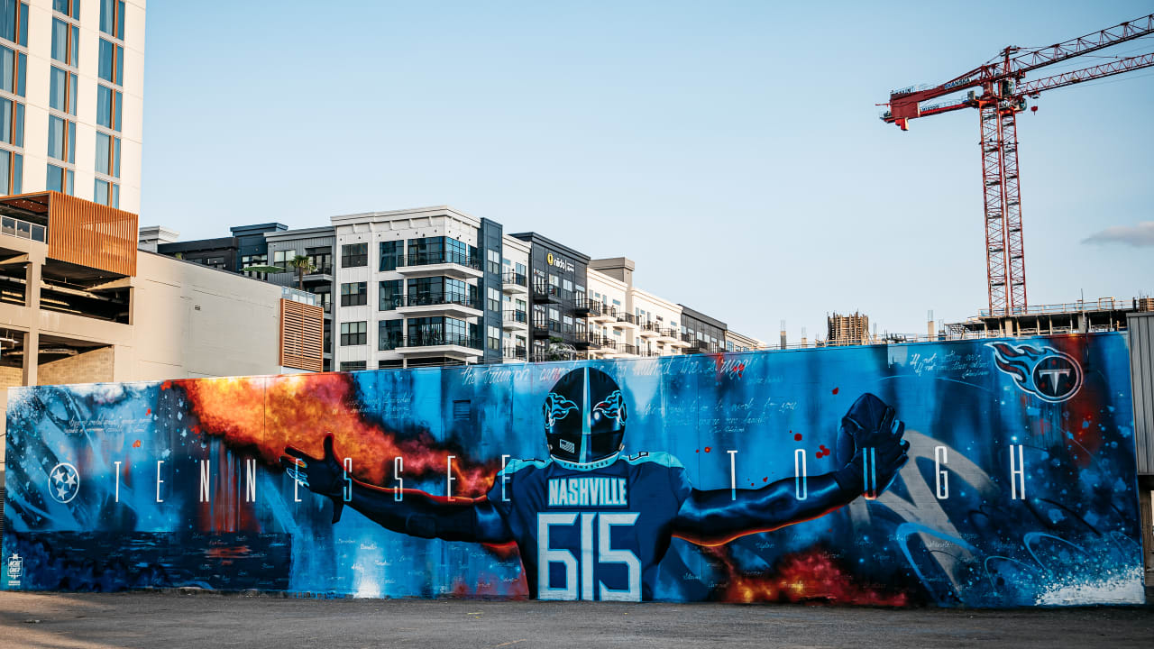 Titans Launch AugmentedReality Mural in Downtown Nashville