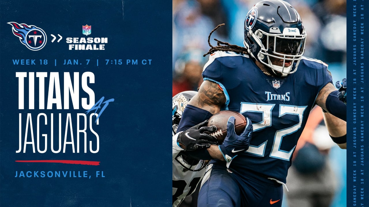 Titans to Face Jaguars for AFC South Title on Saturday at 7:15 p.m. CST on  ESPN/ABC