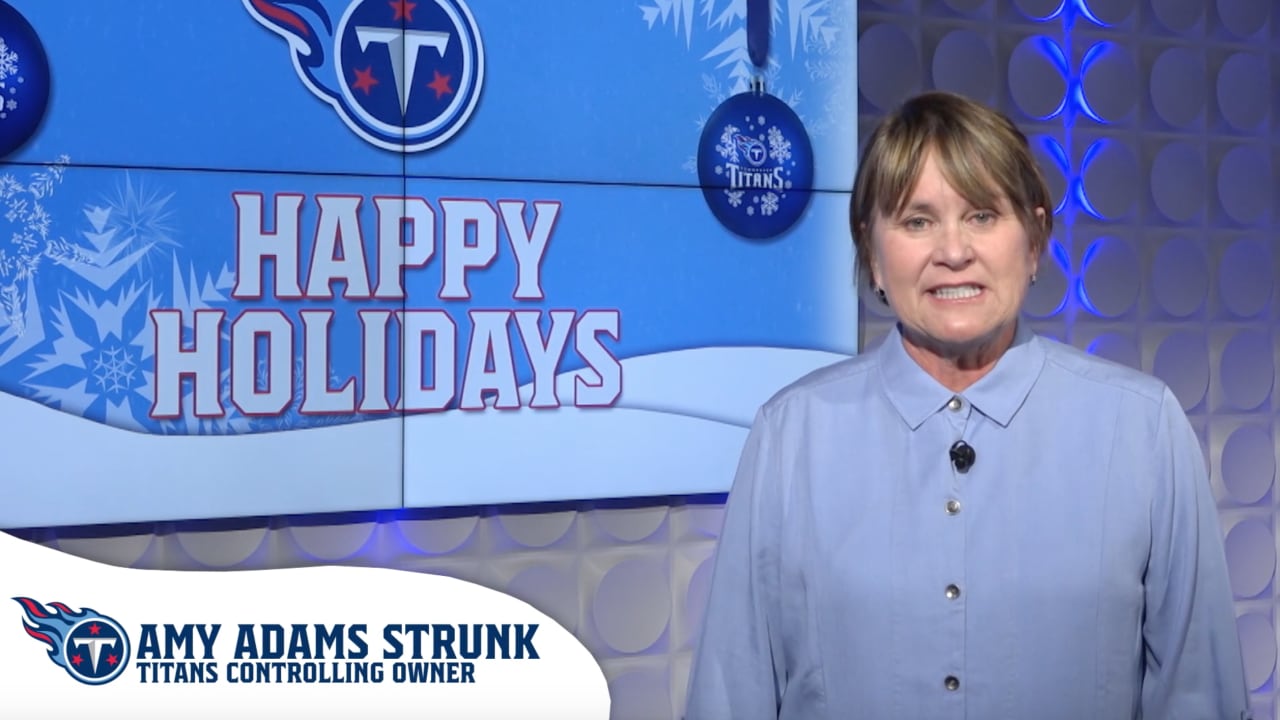 Happy Holidays from the Tennessee Titans!