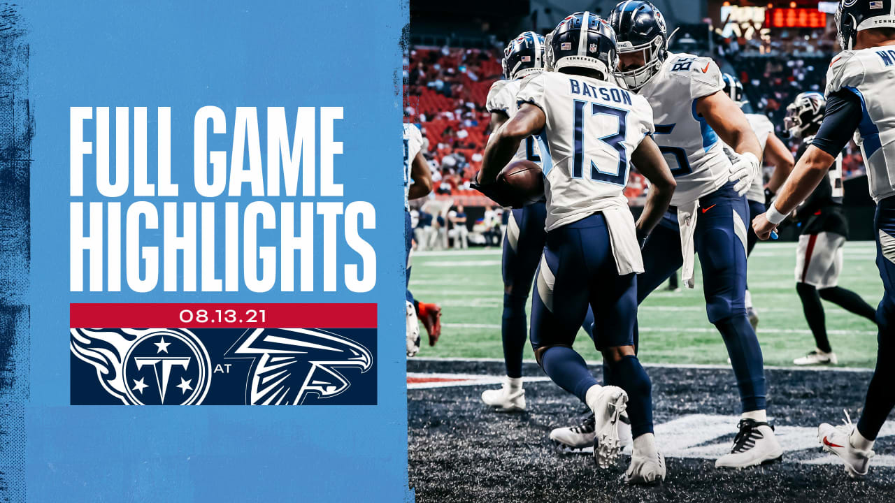 Titans vs. Falcons Highlights Preseason Week 1 Game Highlights