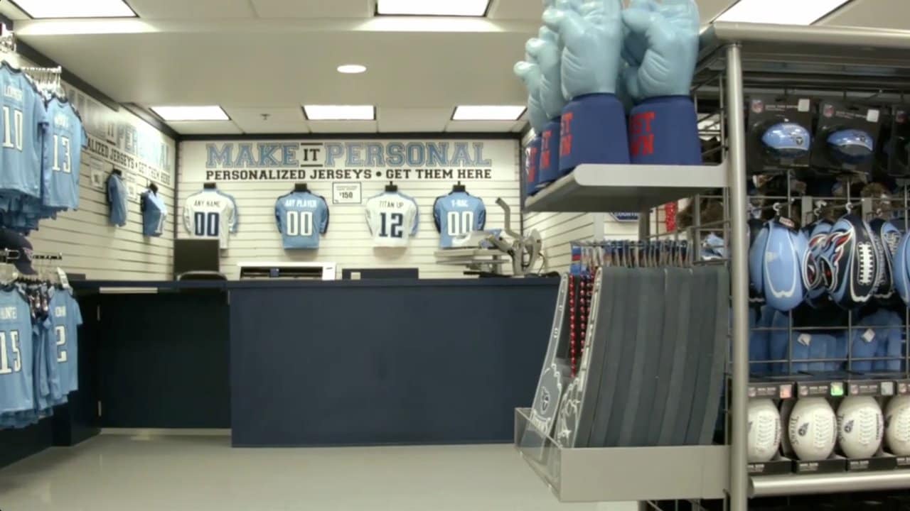 Check Out the All New Titans Stadium Pro Shop