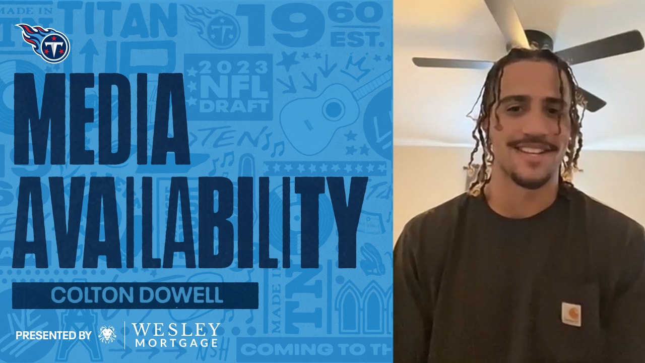 Being Drafted by the Titans is a Dream Come True Colton Dowell Media