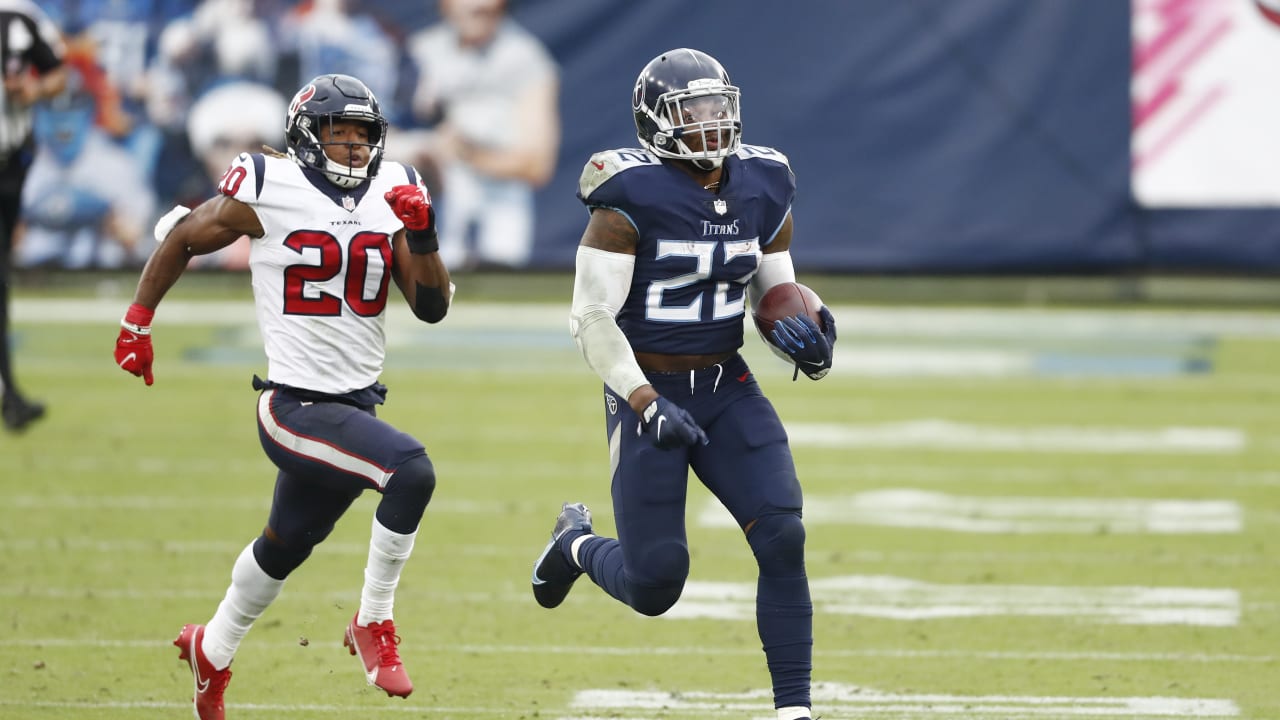 Titans' Derrick Henry scampers 48 yards for touchdown vs. Texans