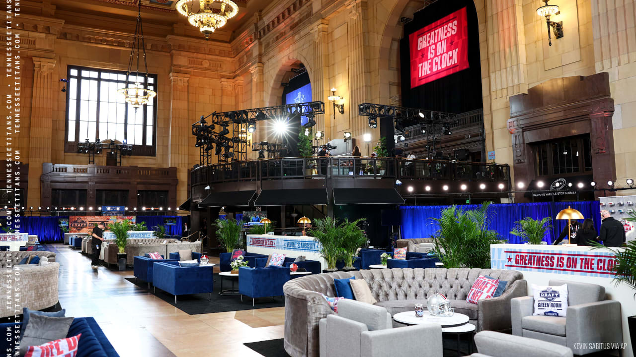 Kansas City gets its first look at the 2023 NFL Draft at Union Station