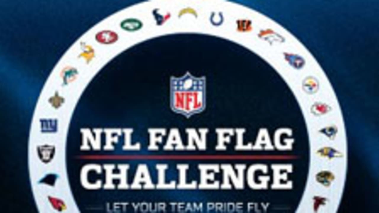 Creativity Welcome in NFL Fan Flag Challenge