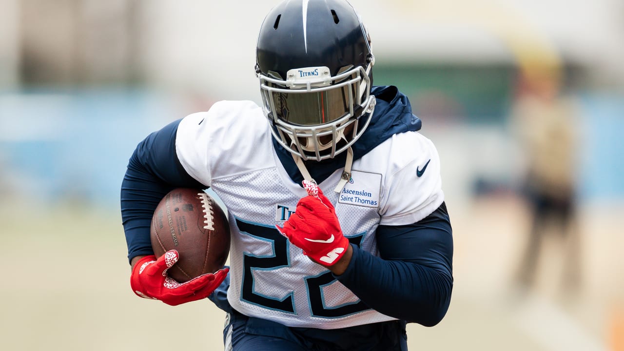 Tennessee Titans running back Derrick Henry is back at minicamp. Here's the  highlights