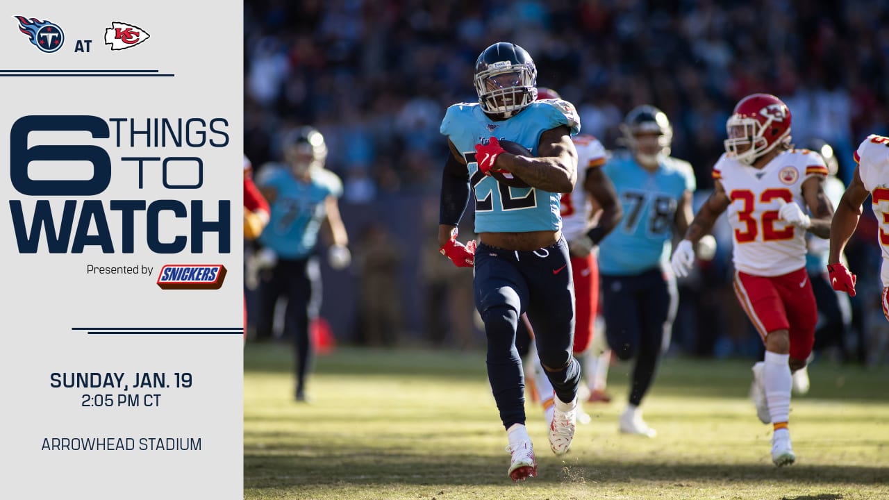 Titans vs. Chiefs: Six Things to Watch in Sunday's AFC Championship Game, image size:1280x720