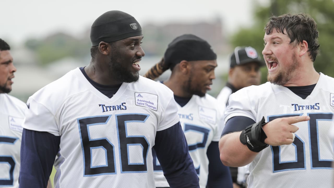 Tennessee Titans wide receiver Joseph Parker (80) runs a drill