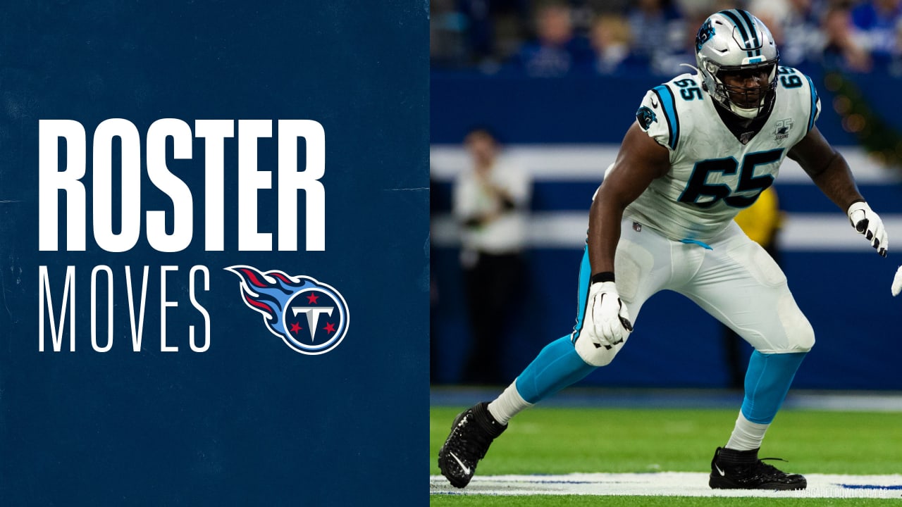 Panthers trade OL Dennis Daley to Titans