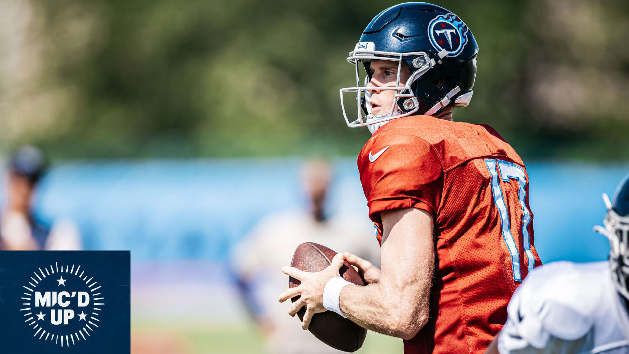 Kenny Moore II Mic'd at AFC Practice